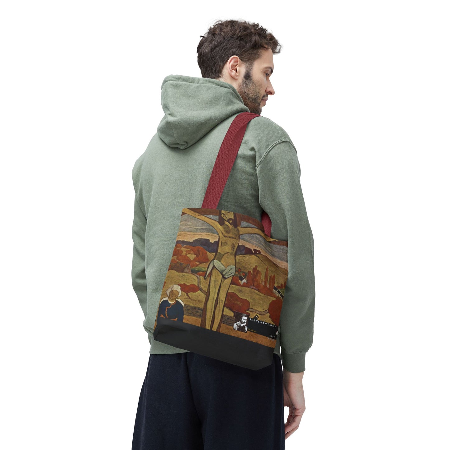 Gauguin, Paul - The Yellow Christ (1889) - Tote Bag