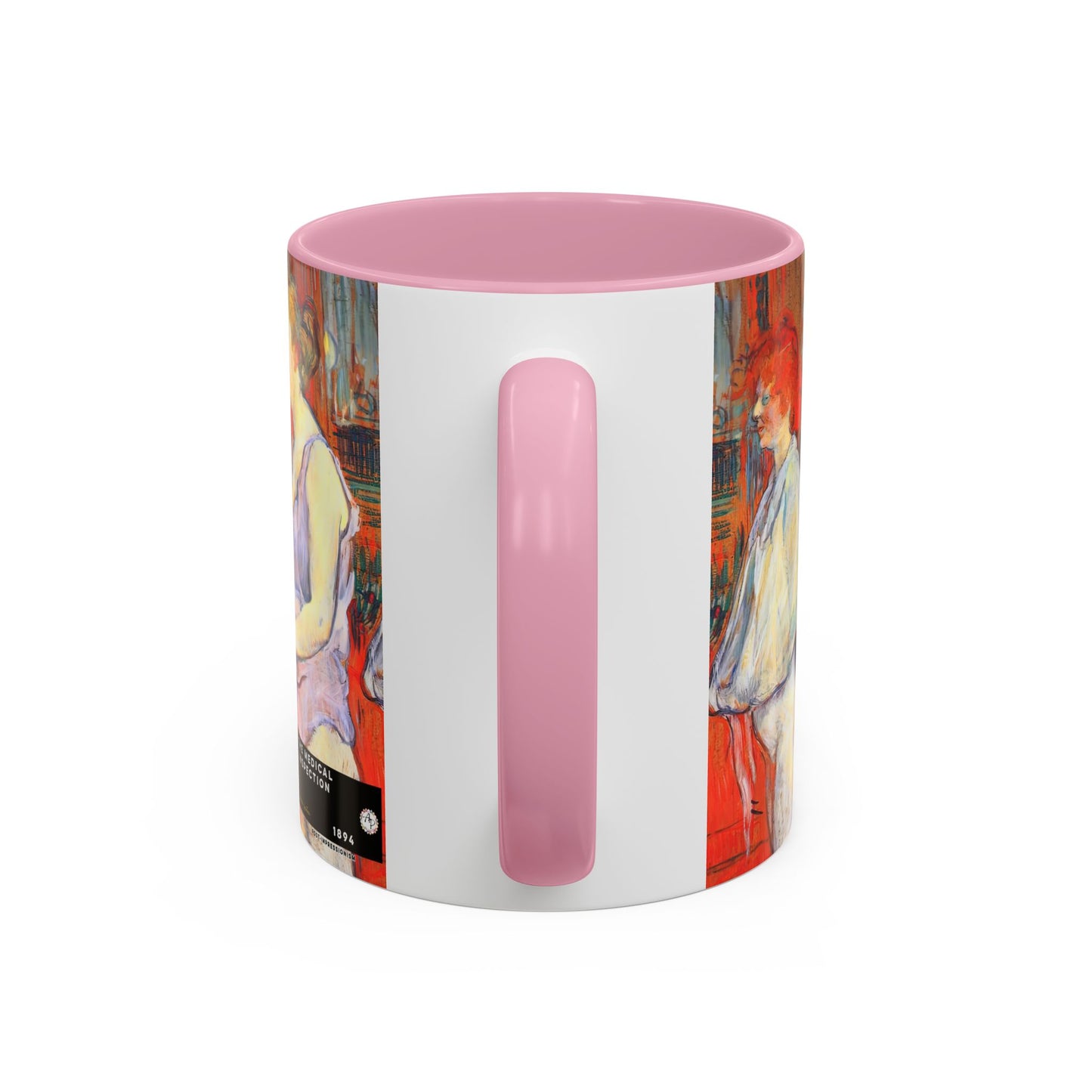 Toulouse-Lautrec, Henri - The Medical Inspection (1894) - Colorful Accent Mugs