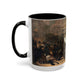 Courbet, Gustave - The Painter’s Studio (1855) - Colorful Accent Mugs