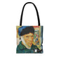 Van Gogh, Vincent - Self Portrait with Bandaged Ear (1889) - Tote Bag