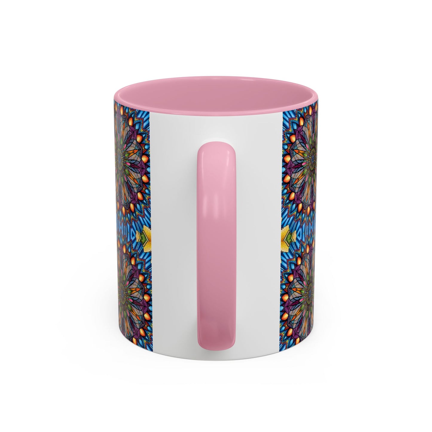 Pacio, Adam - Emerald Arrows Mandala - Colorful Accent Mugs