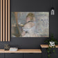 Morisot, Berthe - Woman at Her Toilette (1880) - Canvas Block, unframed