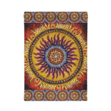 Solar Disc Mandala A - Woven Wall Tapestry