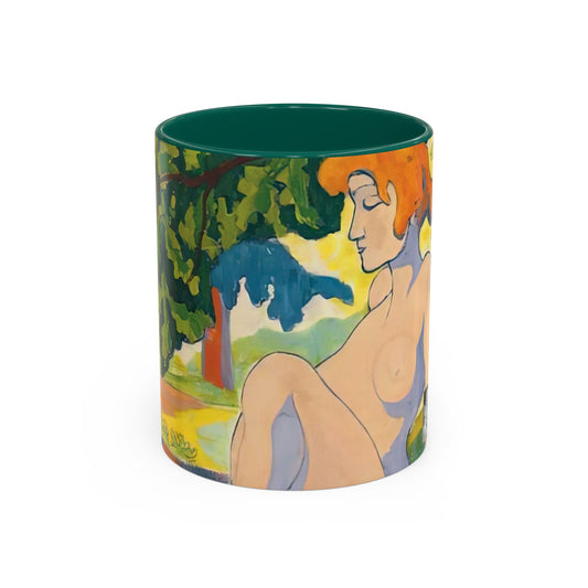 Ranson, Paul - Bather (1898) - Colorful Accent Mugs