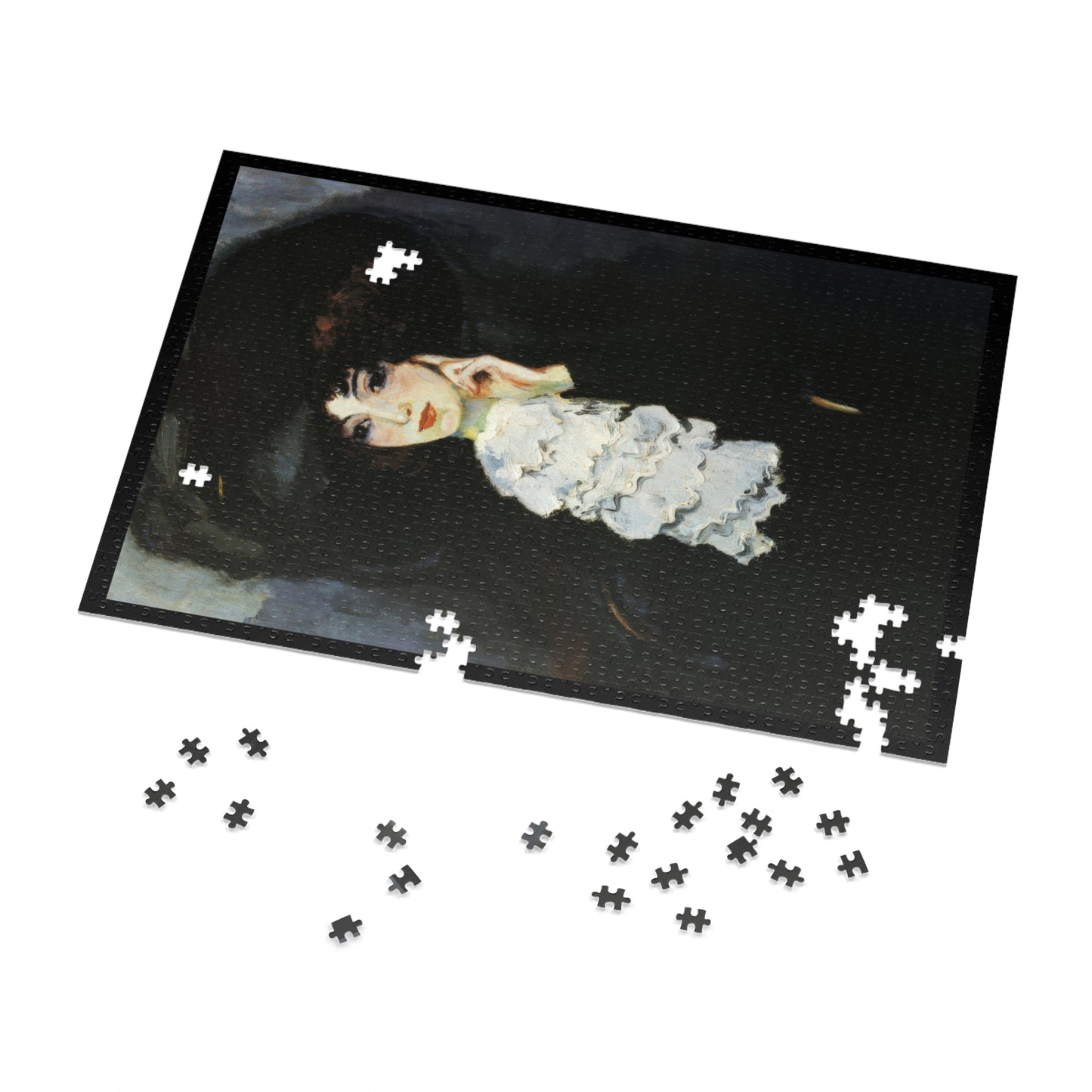 Van Dongen, Kees - Woman with Frill (1905) - 1000pc Jigsaw Puzzle