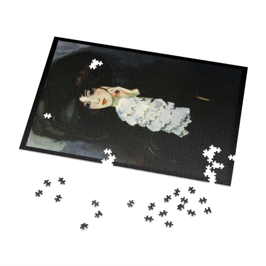 Van Dongen, Kees - Woman with Frill (1905) - 1000pc Jigsaw Puzzle
