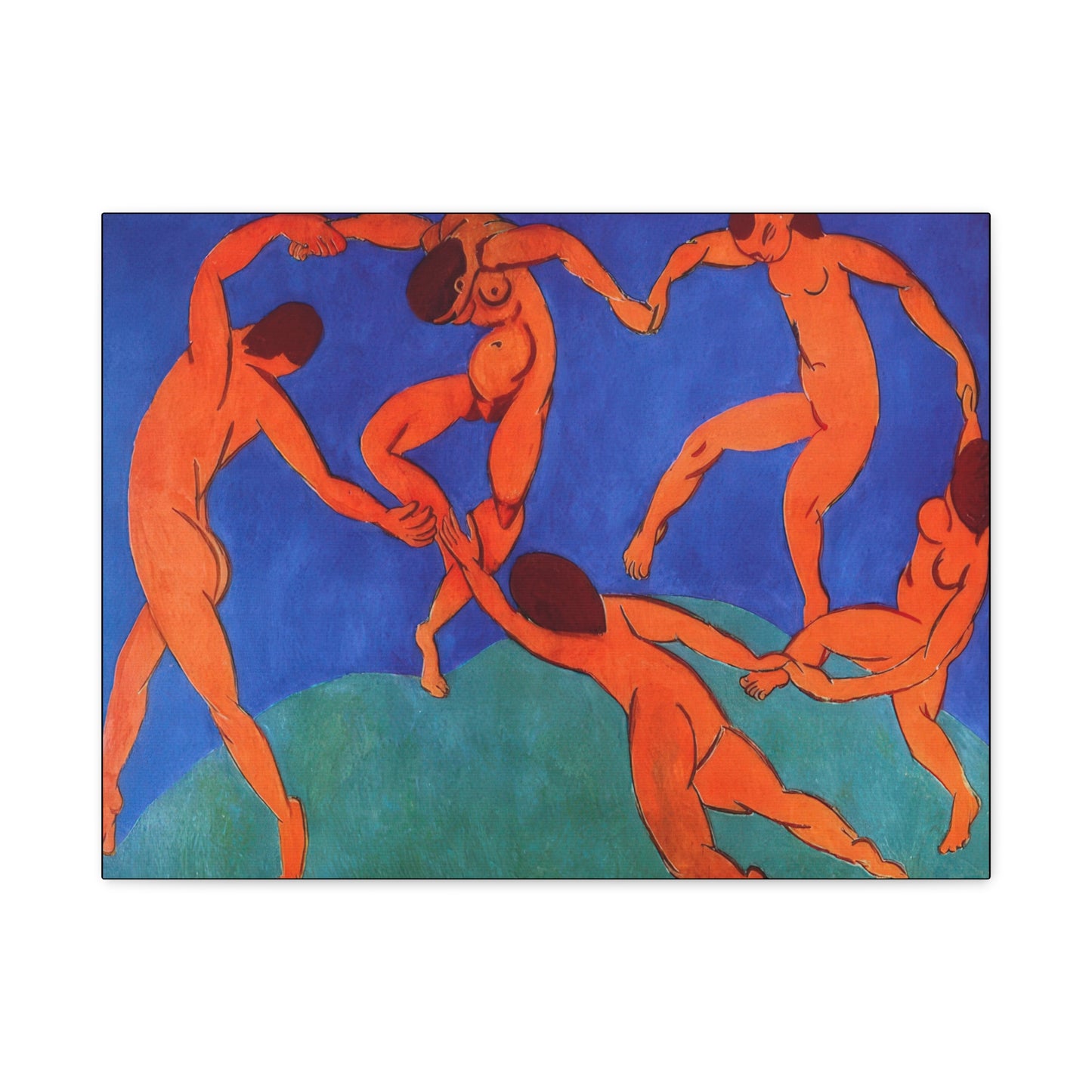 Matisse, Henri - Dance (II) (1910) - Canvas Block, unframed