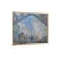 Monet, Claude - Le Gare Saint-Lazare (1877) - Matte Canvas, Framed