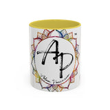 AdamPacio.com - White Logo - Colorful Accent Mugs