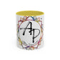 AdamPacio.com - White Logo - Colorful Accent Mugs