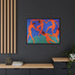 Matisse, Henri - Dance (II) (1910) - Matte Canvas, Framed