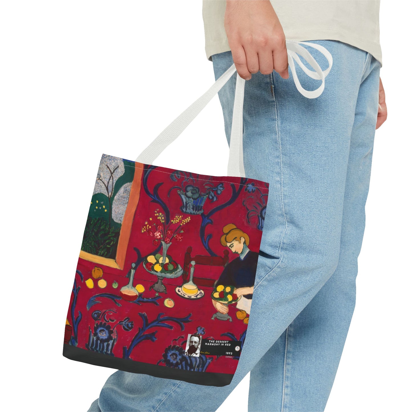 Matisse, Henri - The Dessert Harmony in Red (1908)- Tote Bag