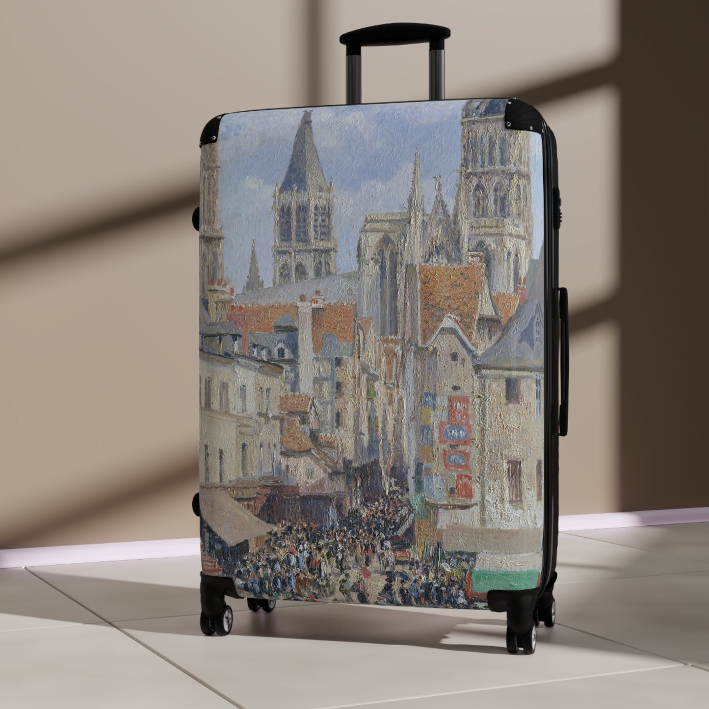 Pissarro, Camille - Rue de l'Epicerie, Rouen (1897) - Suitcase