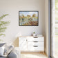 Pissarro, Camille - Hoarfrost (1873) - Matte Canvas, Framed