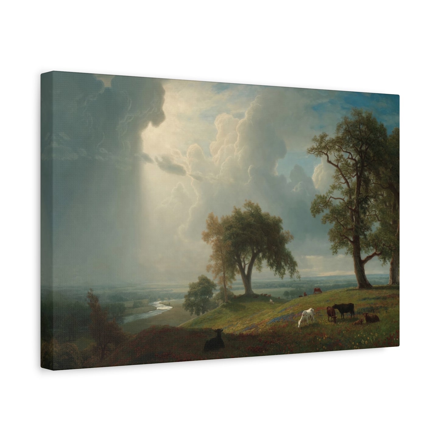 Bierstadt, Albert - California Spring (1875) - Canvas Block, unframed