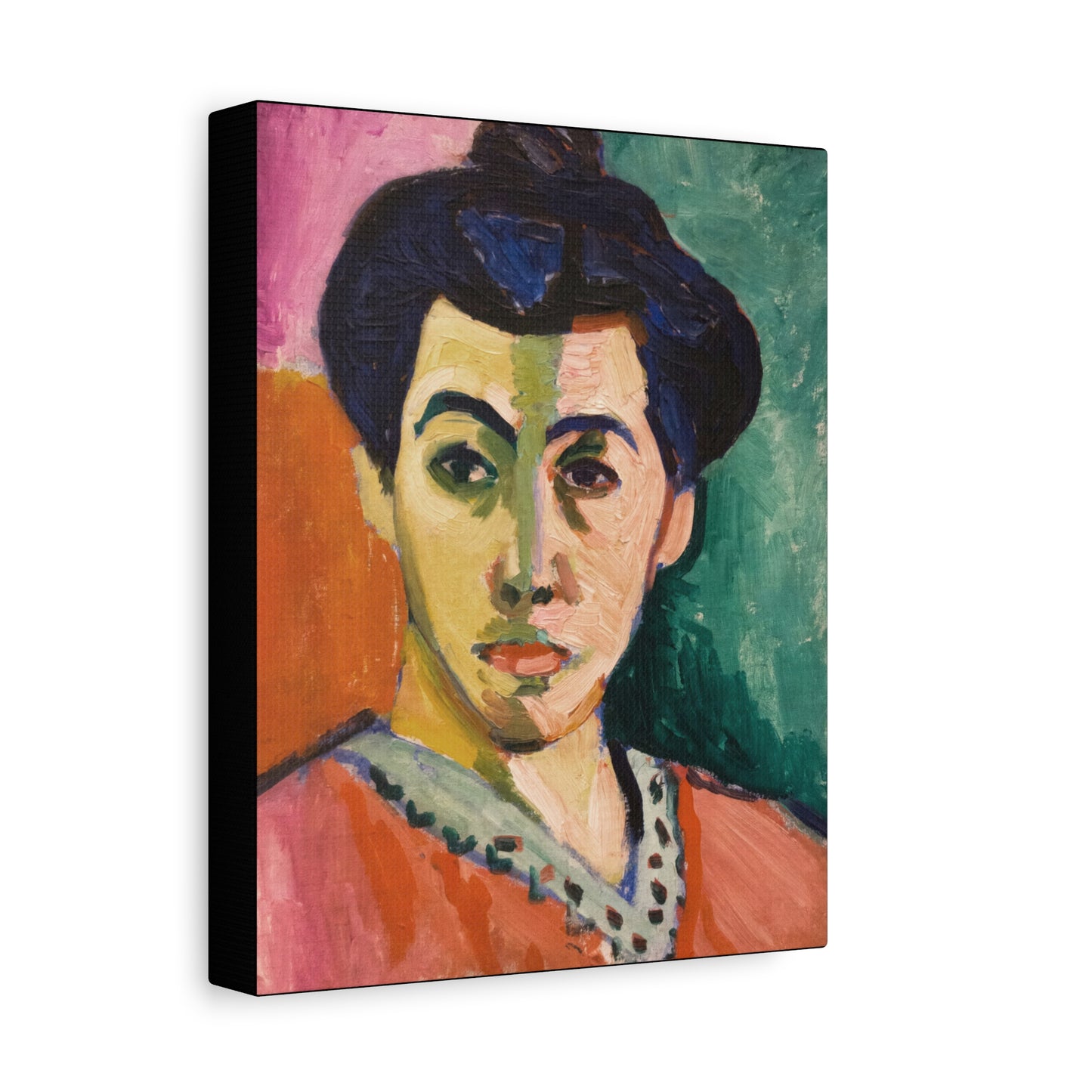 Matisse, Henri - The Green Stripe (1905) - Canvas Block, unframed