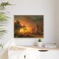Bierstadt, Albert - Emigrants Crossing the Plains (1867) - Matte Canvas, Framed