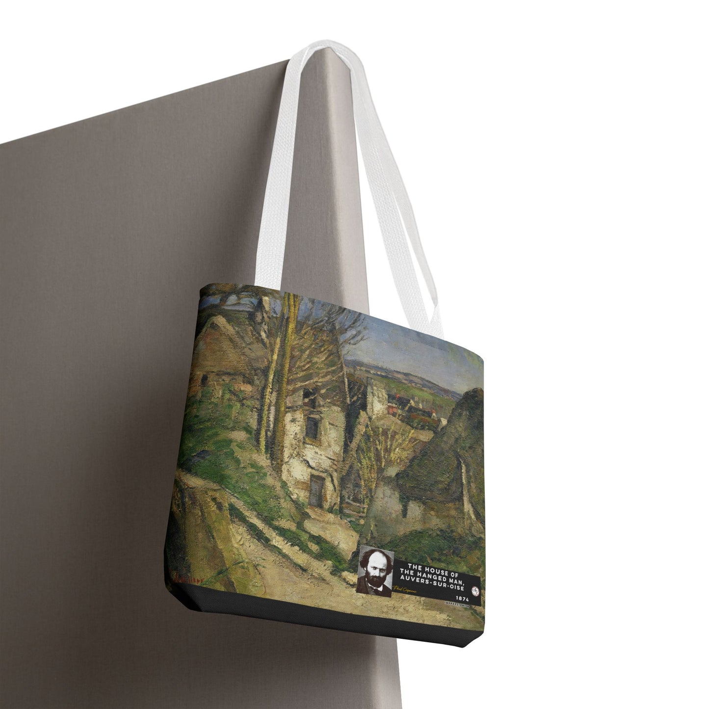 Cézanne, Paul - The House of the Hanged Man, Auvers-sur-Oise (1874) - Tote Bag