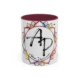 AdamPacio.com - White Logo - Colorful Accent Mugs