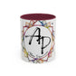 AdamPacio.com - White Logo - Colorful Accent Mugs