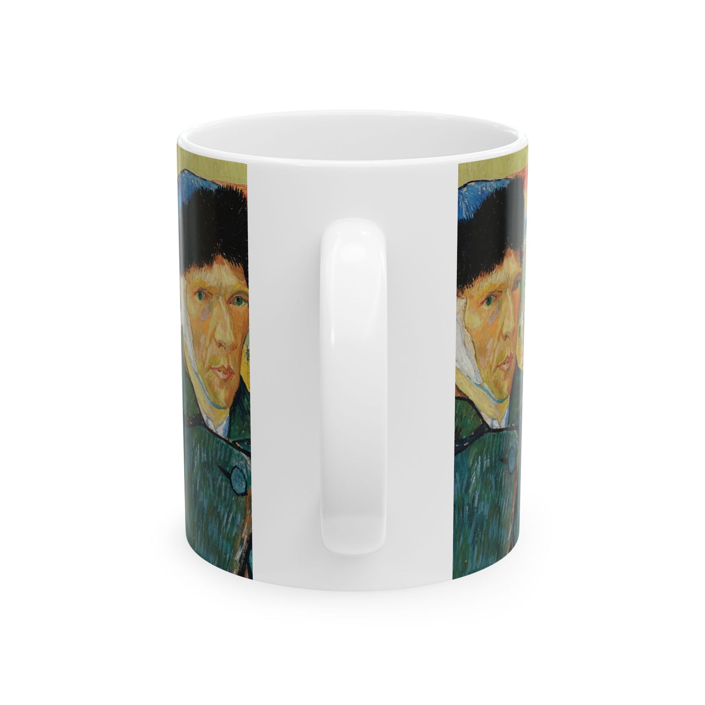 Van Gogh, Vincent - Self Portrait with Bandaged Ear (1889) - Ceramic Mug