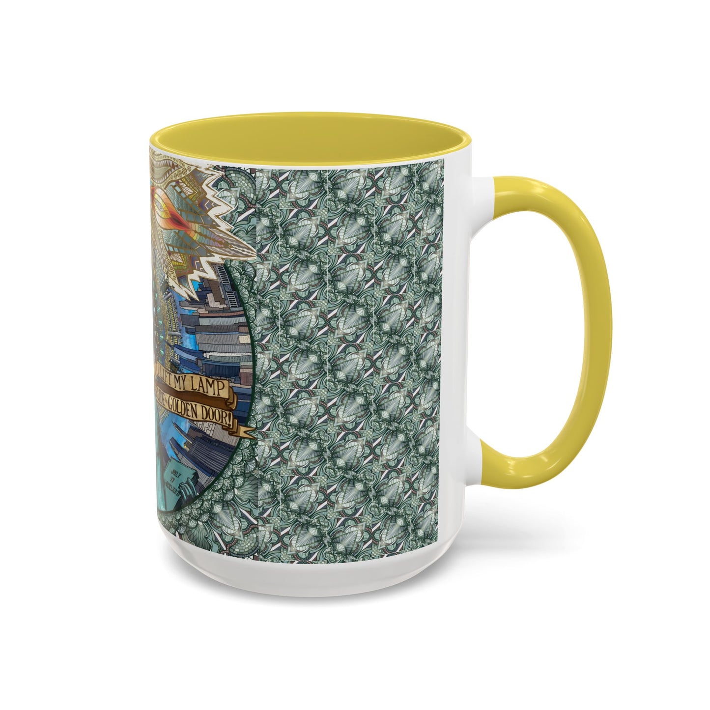 Pacio, Adam - Liberty Mandala - Colorful Accent Mugs