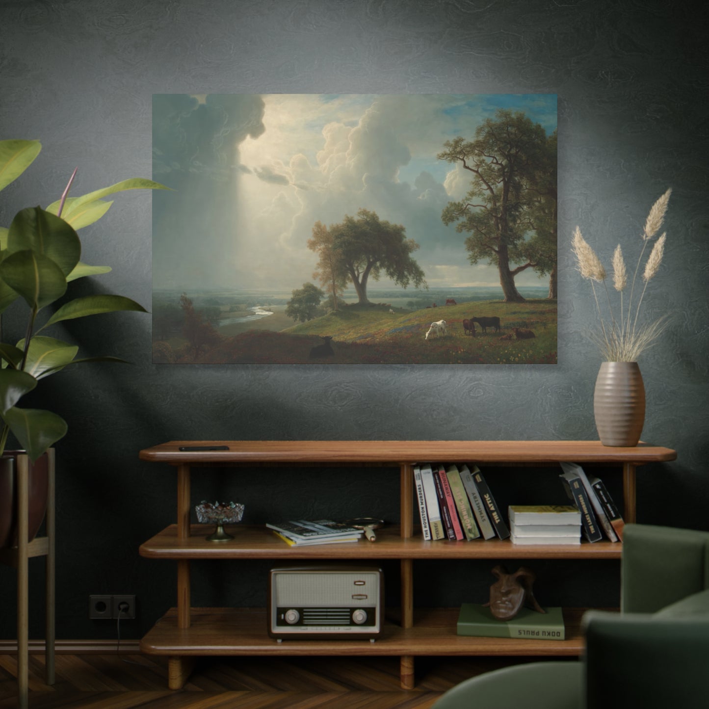 Bierstadt, Albert - California Spring (1875) - Canvas Block, unframed