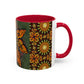 Pacio, Adam - Monarch Butterfly Mandala - Colorful Accent Mugs
