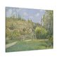 Pissarro, Camille - A Cowherd at Valhermeil, Auvers-sur-Oise (1874) - Canvas Block, unframed