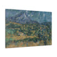 Cézanne, Paul - Mont Sainte-Victoire (1902) - Canvas Block, unframed