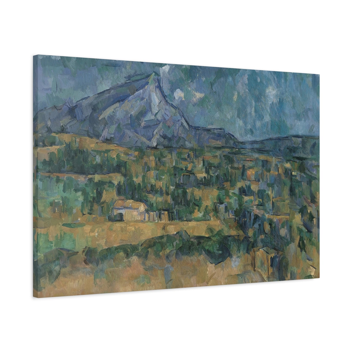 Cézanne, Paul - Mont Sainte-Victoire (1902) - Canvas Block, unframed
