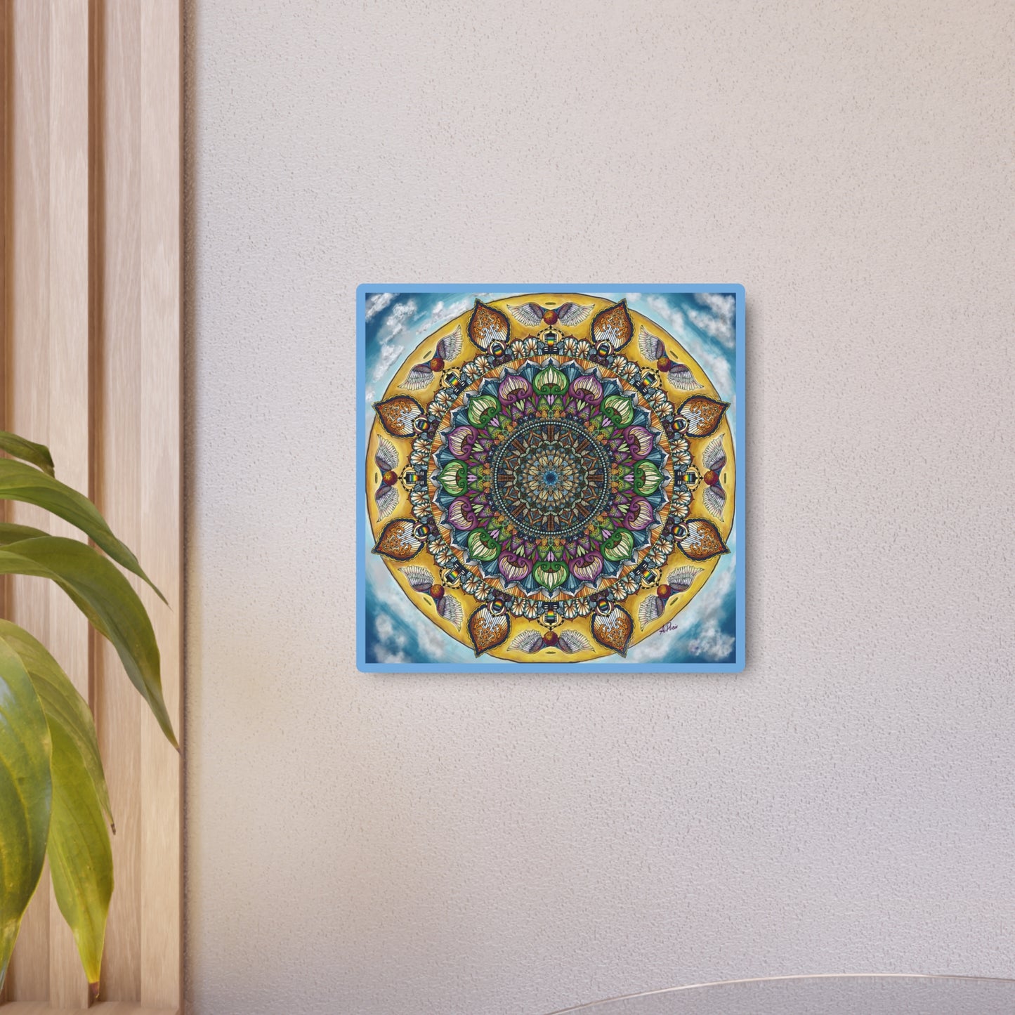 Celestia Mandala - Metal Sign