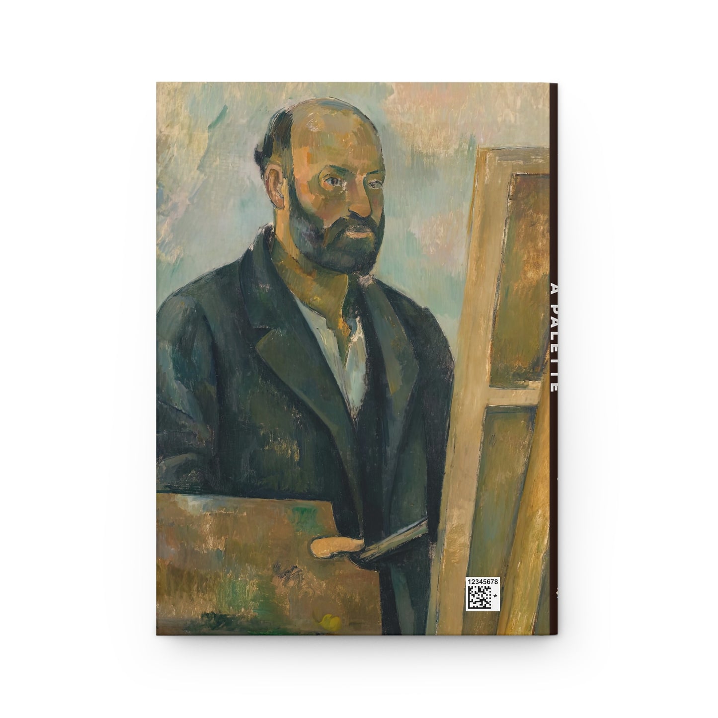 Cézanne, Paul - Portrait of the Artist with a Palette (1890) - Hardcover Journal Matte