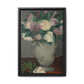 Manet, Édouard - Peonies (1864) - Matte Canvas, Framed