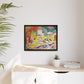Matisse, Henri - The Joy of Life (1905) - Matte Canvas, Framed