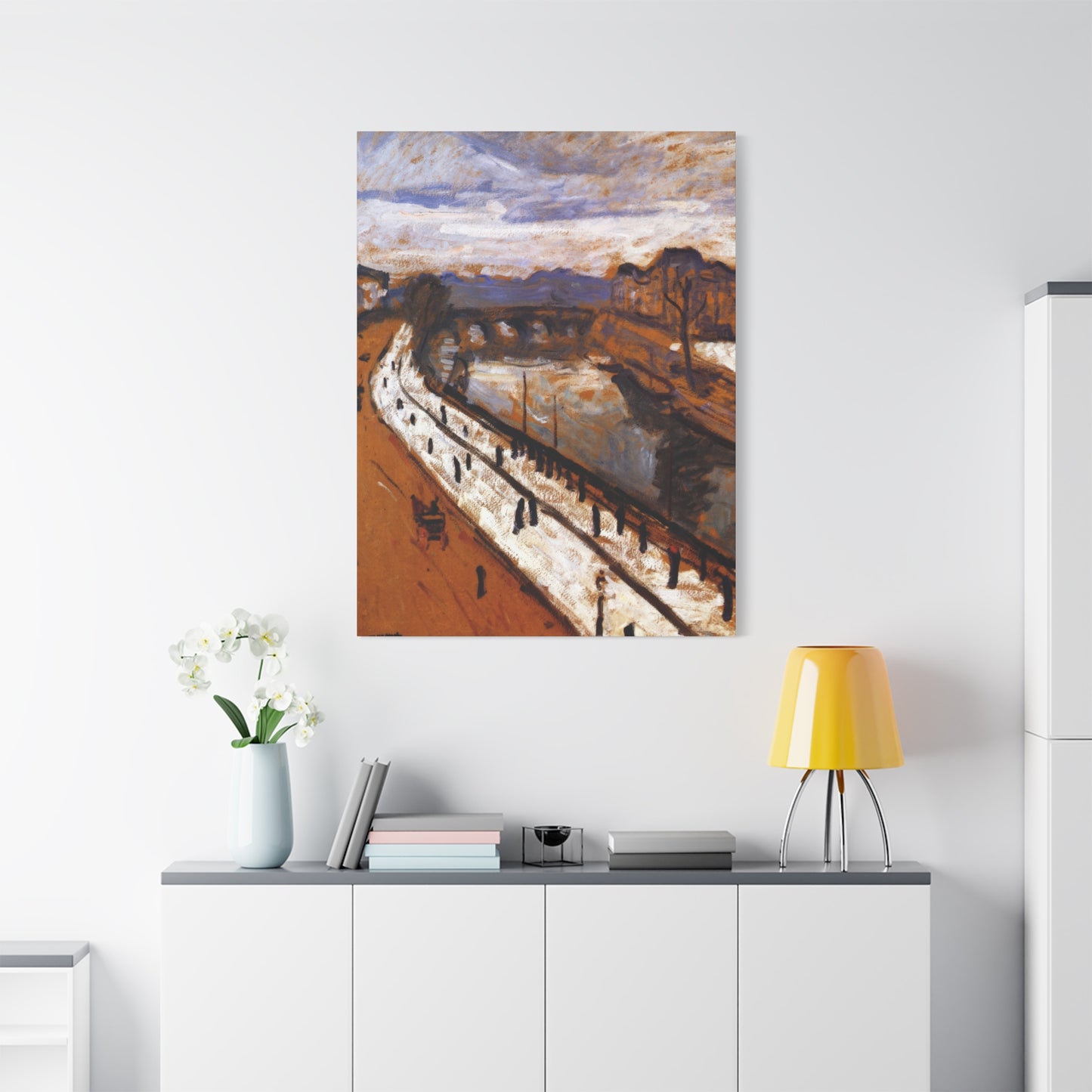 Marquet, Albert - Quai des Grands-Augustins (1905) - Canvas Block, unframed
