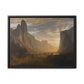 Bierstadt, Albert - Looking Down Yosemite Valley (1865) - Matte Canvas, Framed