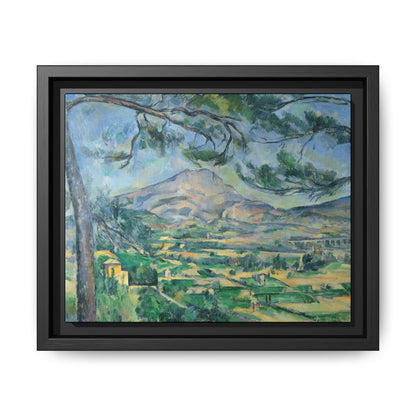 Cézanne, Paul - Mont Sainte-Victoire with Large Pine (1887) - Matte Canvas, Framed