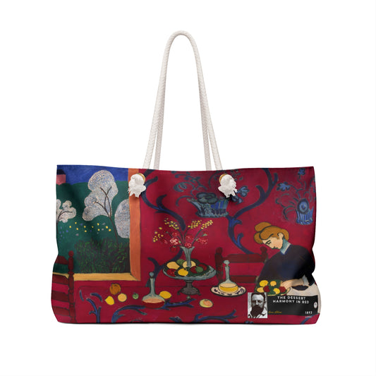 Matisse, Henri - The Dessert Harmony in Red (1908) - Weekender Bag