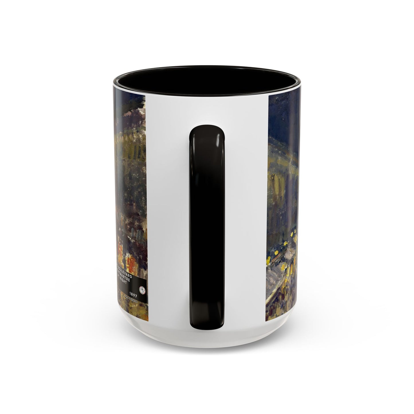 Pissarro, Camille - The Boulevard Montmartre At Night (1897) - Colorful Accent Mugs