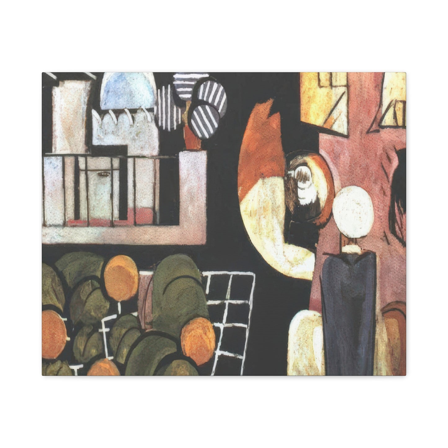 Matisse, Henri - The Moroccans (1916) - Canvas Block, unframed
