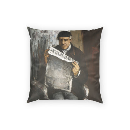 Cézanne, Paul - The Artist’s Father (1866) - Poly Velvet Pillow