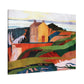 Filiger, Charles - The Hangman’s House (1891) - Canvas Block, unframed