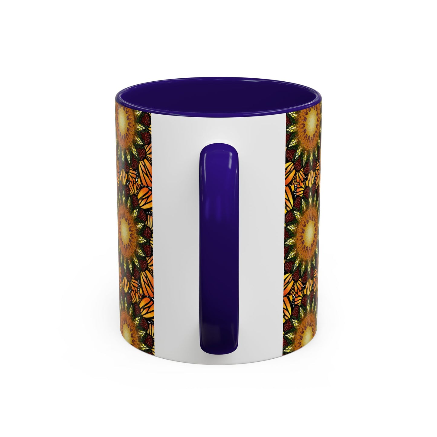 Pacio, Adam - Monarch Butterfly Mandala - Colorful Accent Mugs