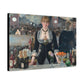 Manet, Édouard - A Bar at the Folies-Bergère (1880) - Canvas Block, unframed
