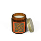 Monarch Butterly Mandala Scented Candle - Cinnamon  Chai (4oz, 9oz)