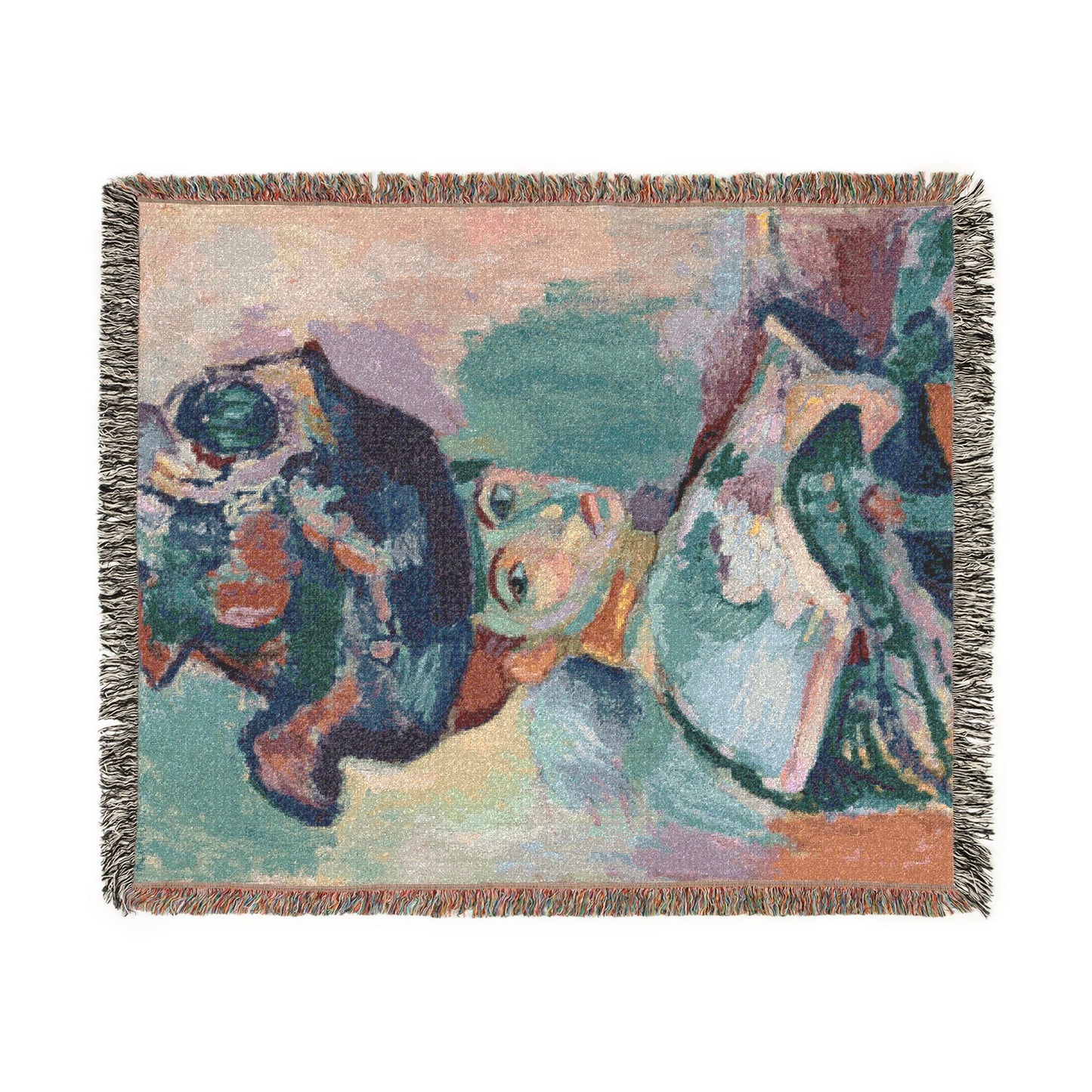 Matisse, Henri - Woman with a Hat (1905) - Woven Blanket