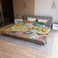 Matisse, Henri - The Joy of Life (1905) - Microfiber Duvet Cover