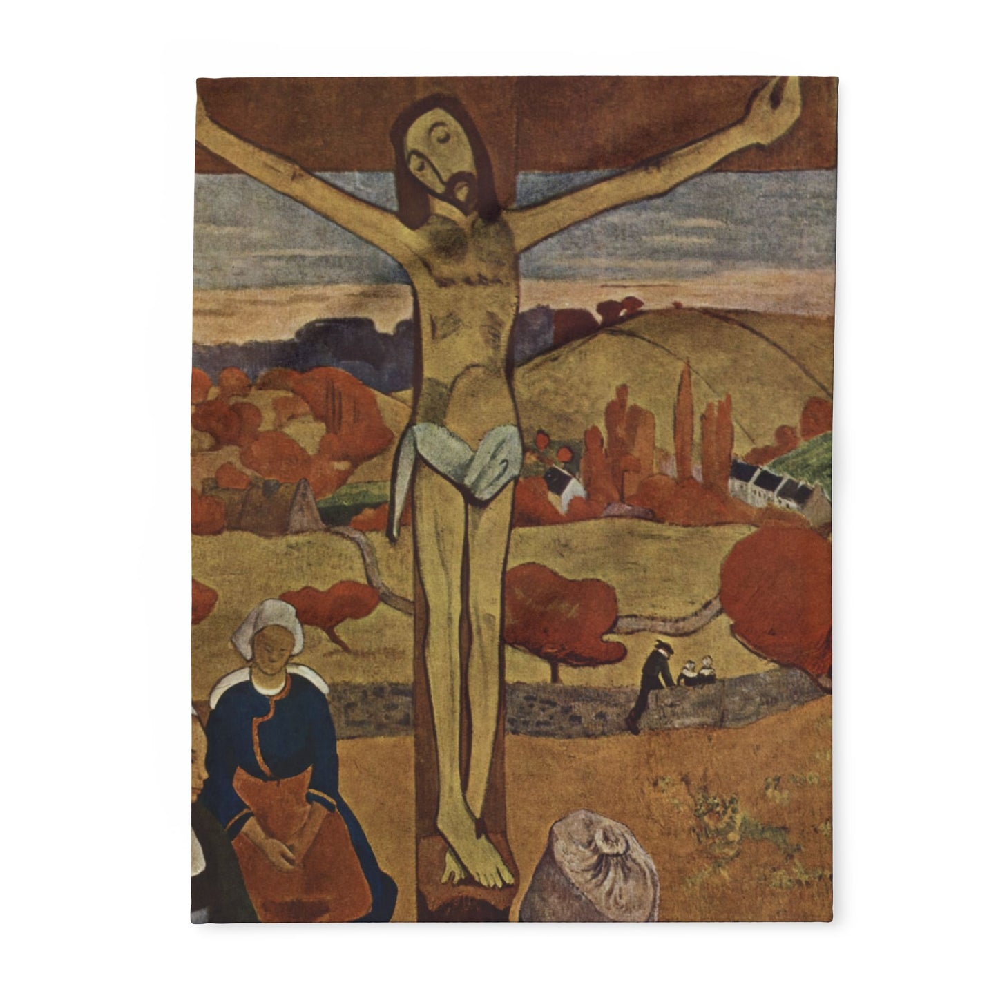 Gauguin, Paul - The Yellow Christ (1889) - Arctic Fleece Blanket