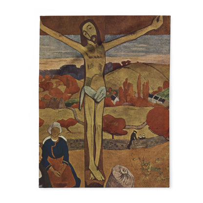 Gauguin, Paul - The Yellow Christ (1889) - Arctic Fleece Blanket